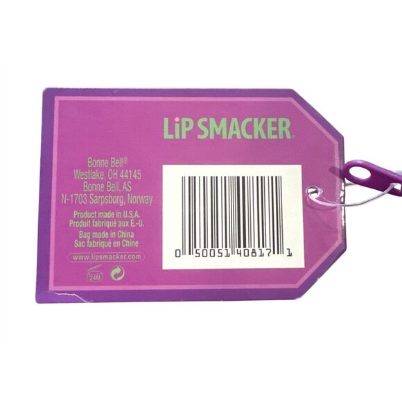 Vintage Bonne Bell Lip Smacker Snow Much Fun Lip Balm Set 6 Flavors w/Zip Pouch - Picture 8 of 8